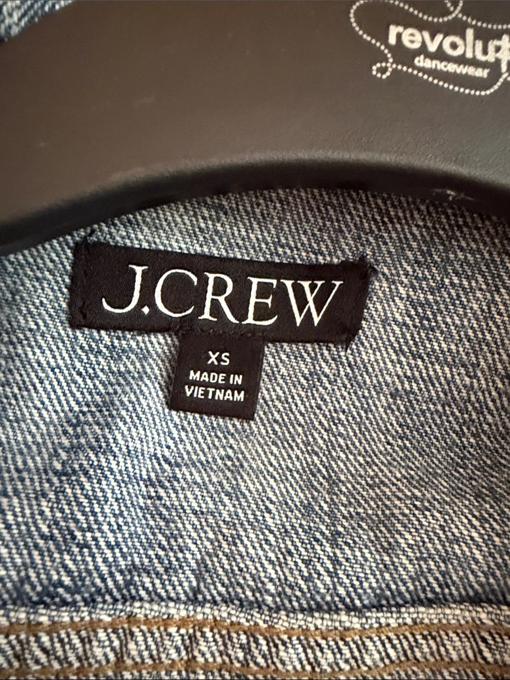 J. Crew Medium Wash Denim Jacket - Blue